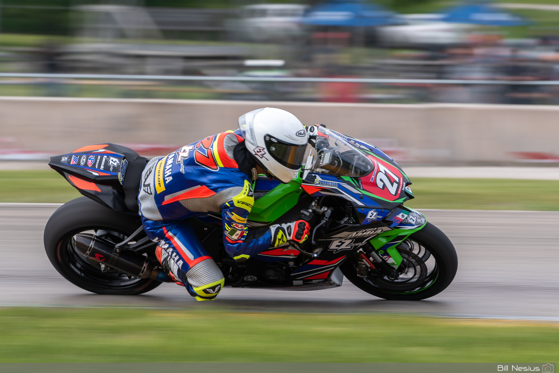 Edgar Zaragoza on the Number 27 EZ Racing Kawasaki ZX-10R / DSC_9482 / 2