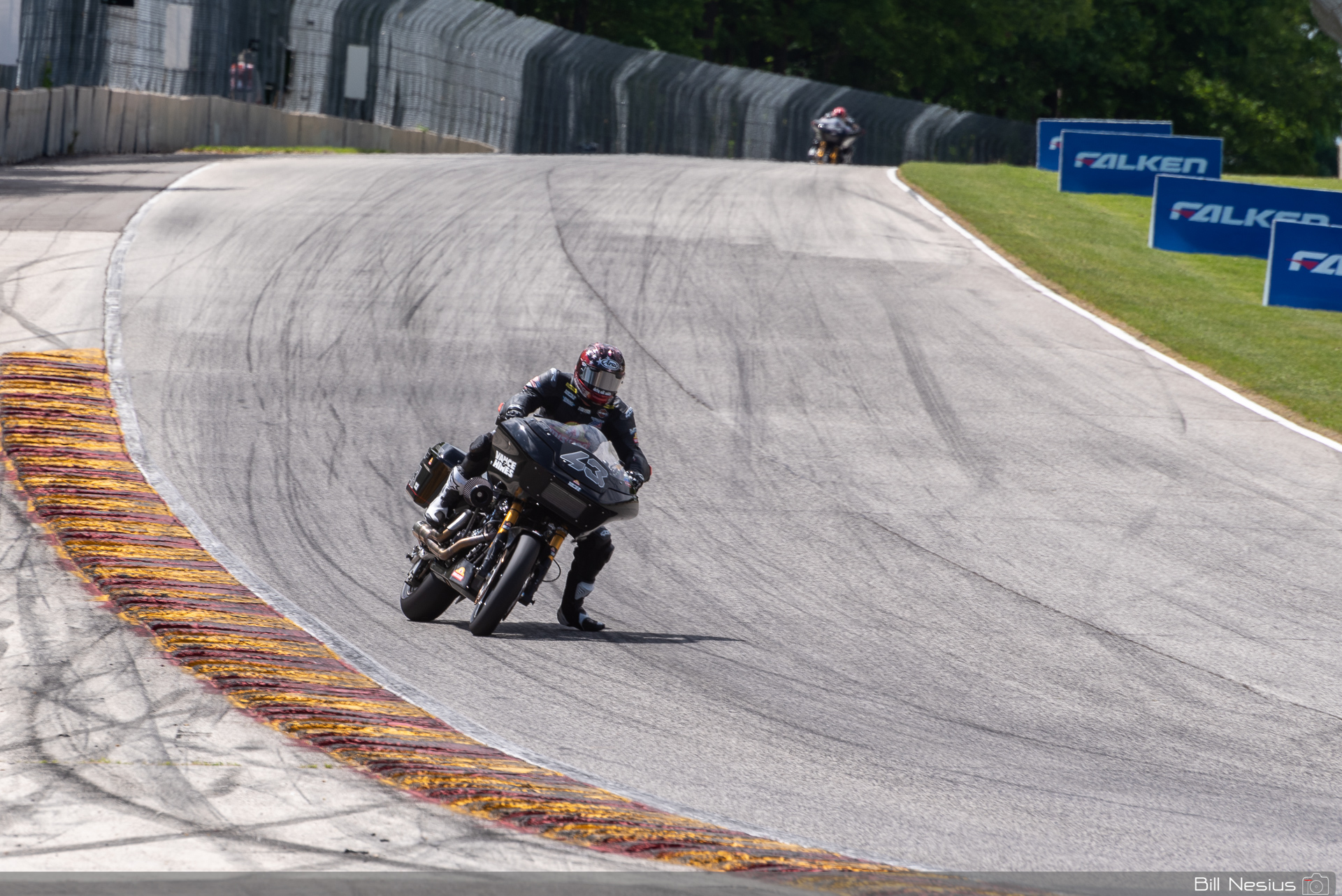 James Rispoli on the Number 43 Vance & Hines Racing Harley-Davidson Road Glide / DSC_9911 / 2