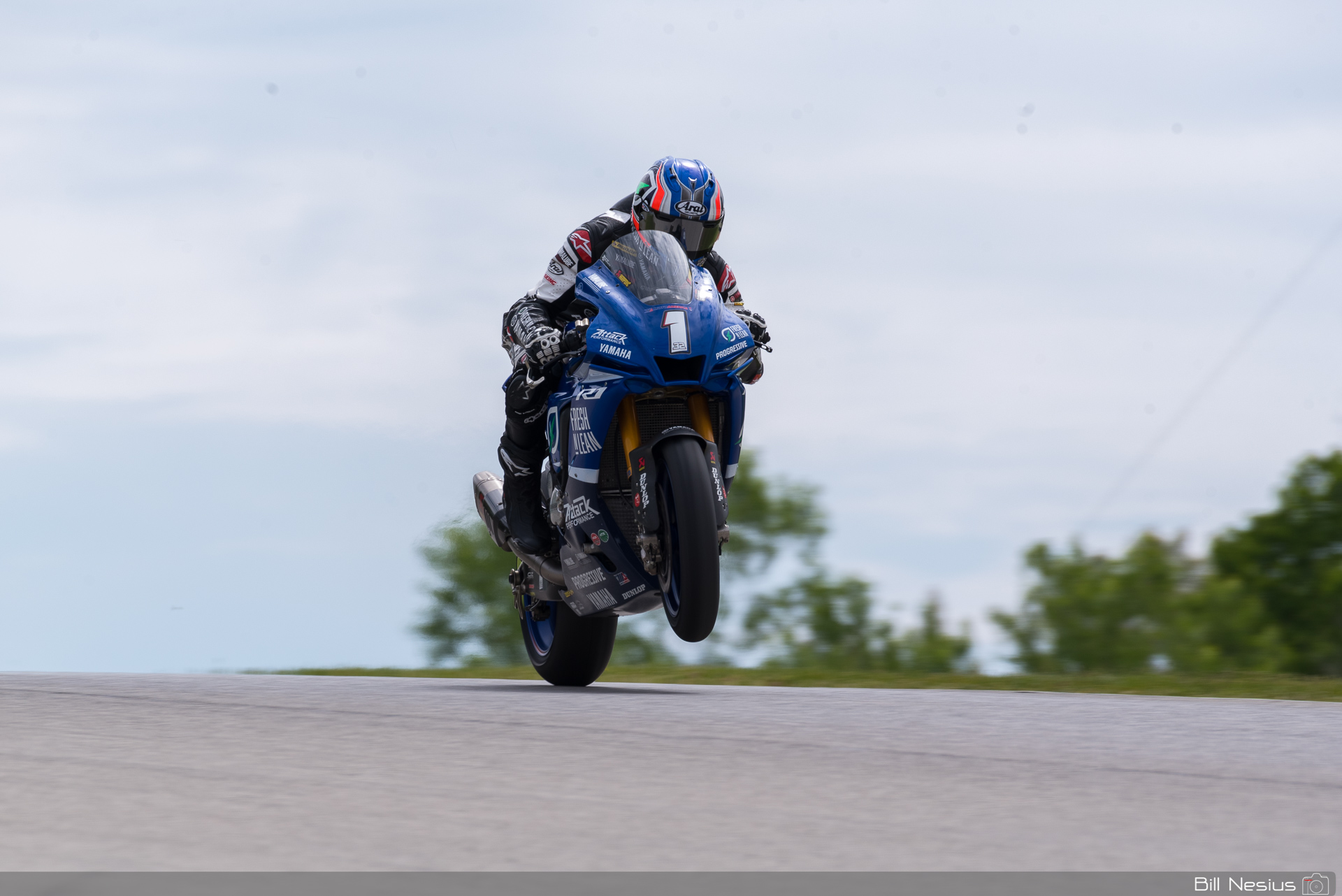 Jake Gagne on the Number 1 Fresh N Lean Progressive Yamaha Racing Yamaha YZF-R1  / IMG_5512 / 3