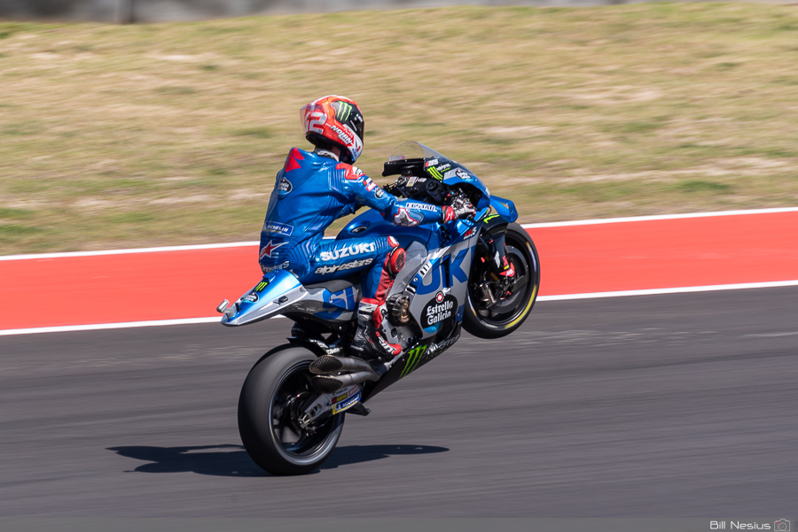 Alex Rins on the Number 42 ECSTAR Suzuki GSX-RR / IMG_8800 / 2