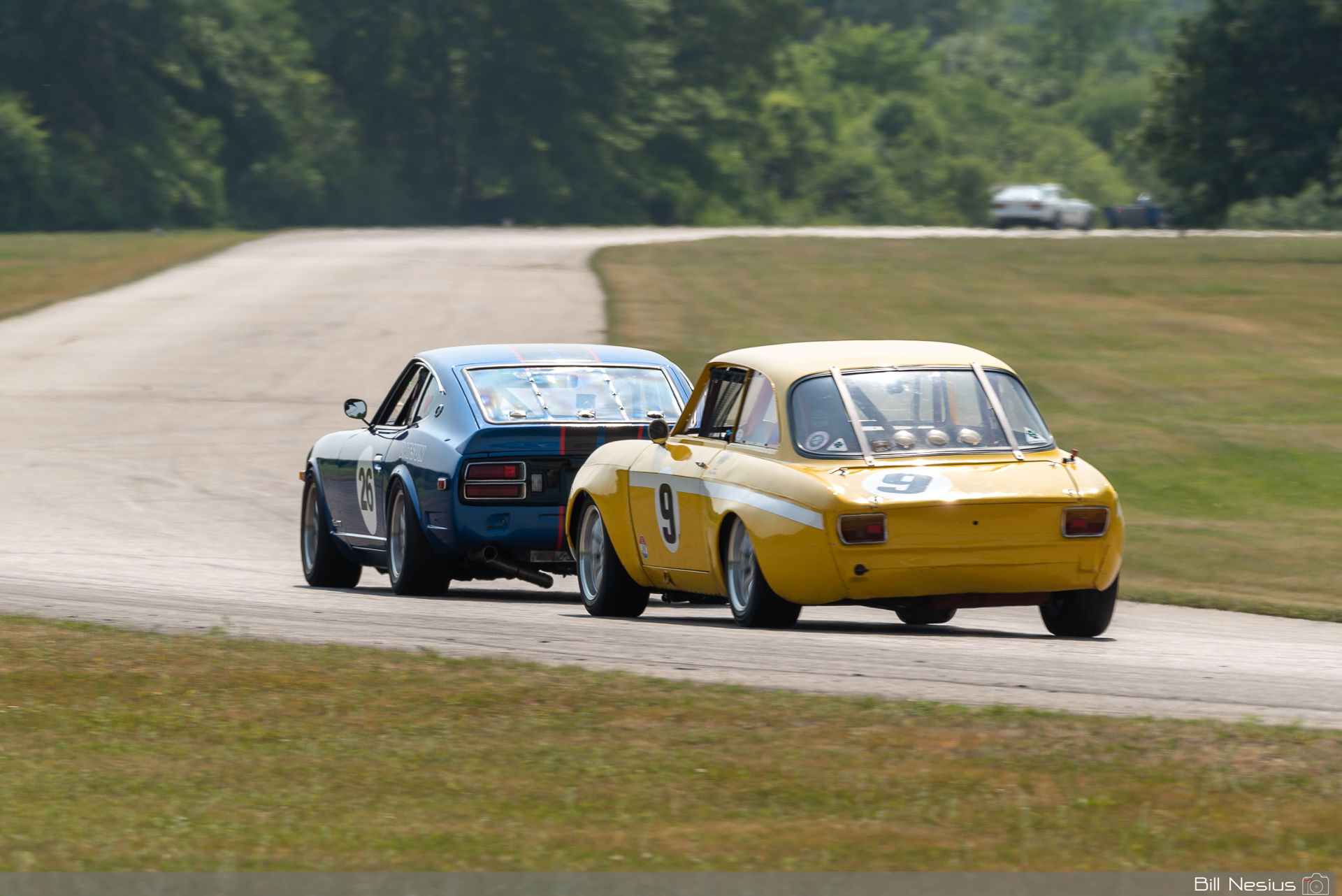1974 Datsun 260Z Number 26 / 1966 Alfa Romeo GTV Number 9 / DSC_1779 / 3