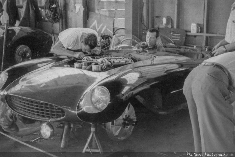 Ferrari 500 Mondial Number 53 at Sebring March, 13 1955 ~ 114L_0010 ~ 