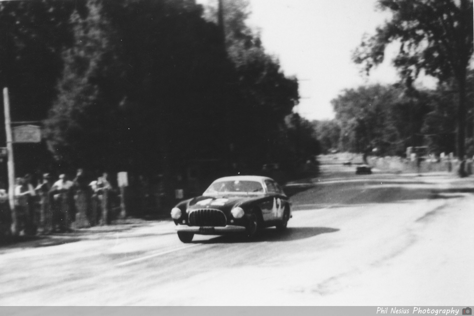 Ferrari 212 Export number 42 driven by Roy Scott at Elkhart Lake, WI July 1952 ~ 137E_0006 ~ 