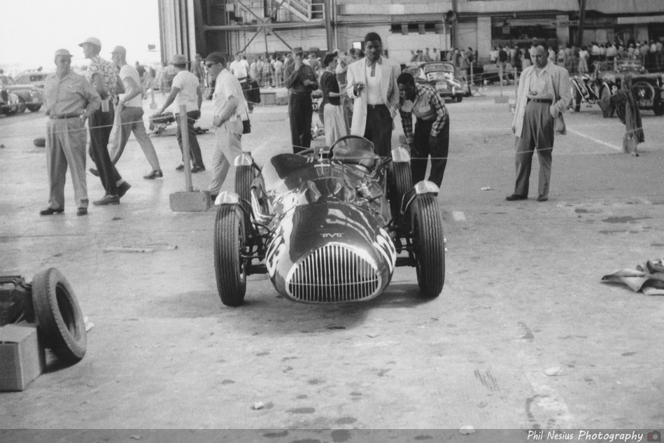 Uihlein Special Number 123 driven by Karl Brocken at Chanute AFB June, 1953 ~ 312K_0002 ~ 