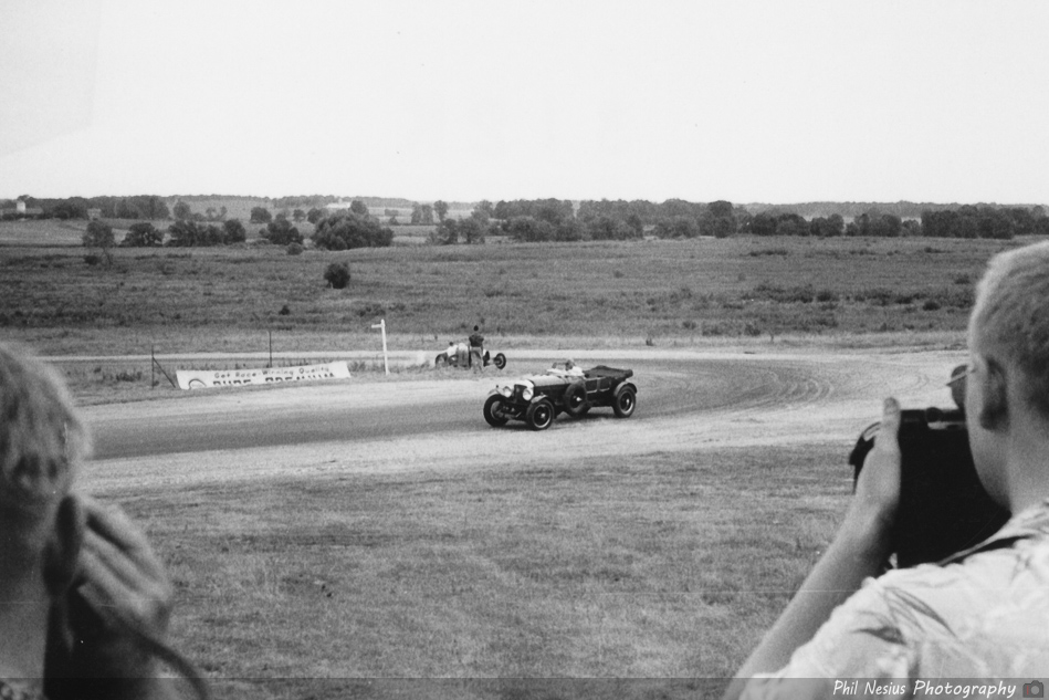 Bentley and Bugatti at Wilmot Hills Road Race, July 26th 1953 ~ 312K_0010 ~ 