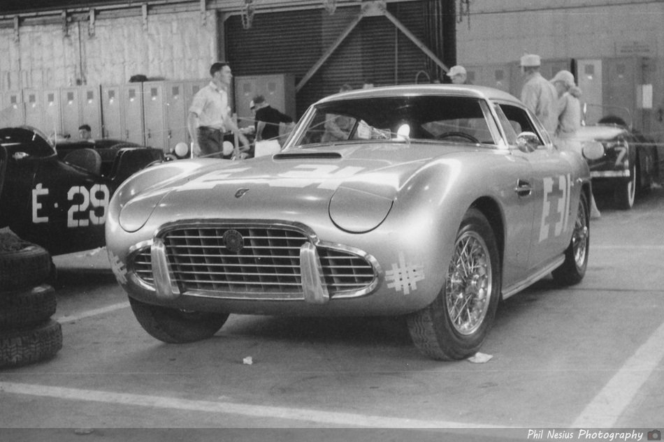 Siata 208CS number 31 driven by Robert Blackwood at Lockbourne AFB August 1953 ~ 493K_0007 ~ 