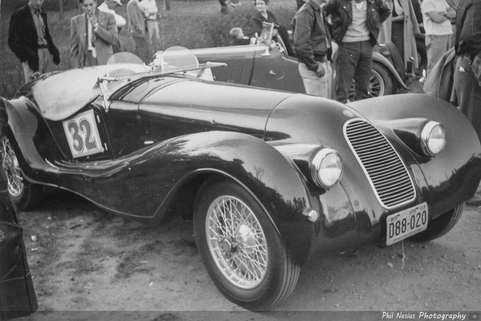 1933 Alfa Romeo Number 32 possible at Wilmot 1953 (?) ~ 544E_0001 ~ 