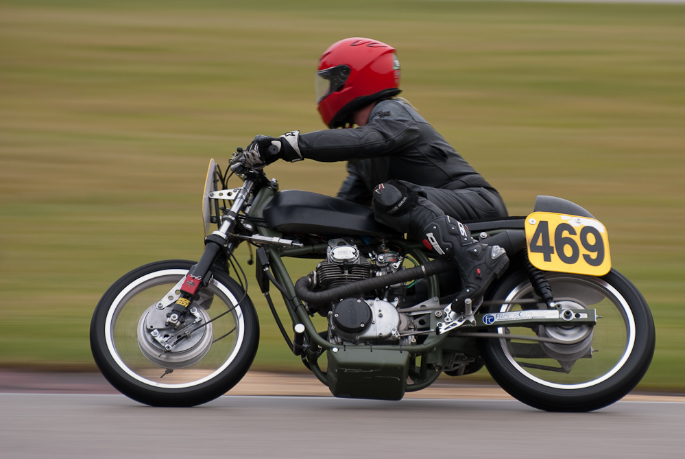 Matthew Joy on a Honda, No 469 in the bend, Road America, Elkhart Lake, WI3