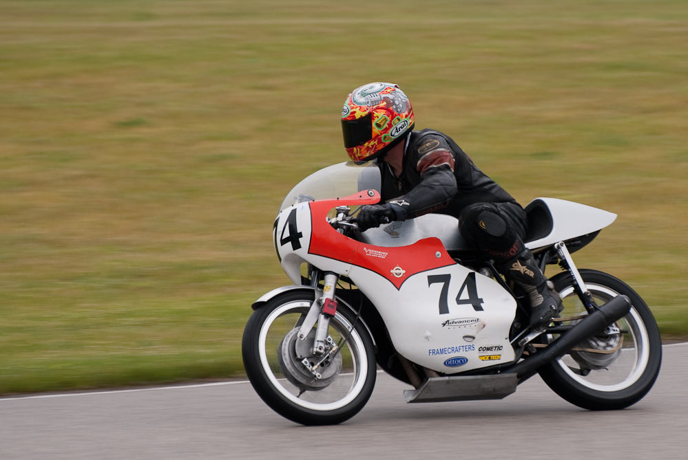 Honda, No 74, in the bend, Road America, Elkhart Lake, WI 