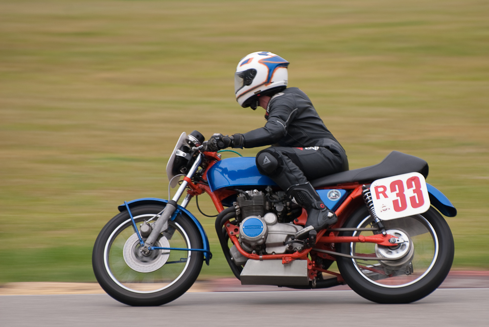 Rebecca Berneck Honda No R33 in the bend, Road America, Elkhart Lake, WI 