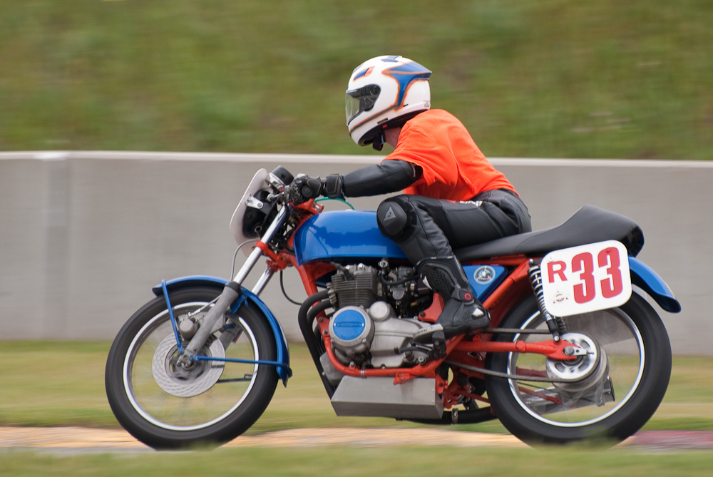 Rebecca Berneck Honda No R33 in turn 7, Road America, Elkhart Lake, WI 