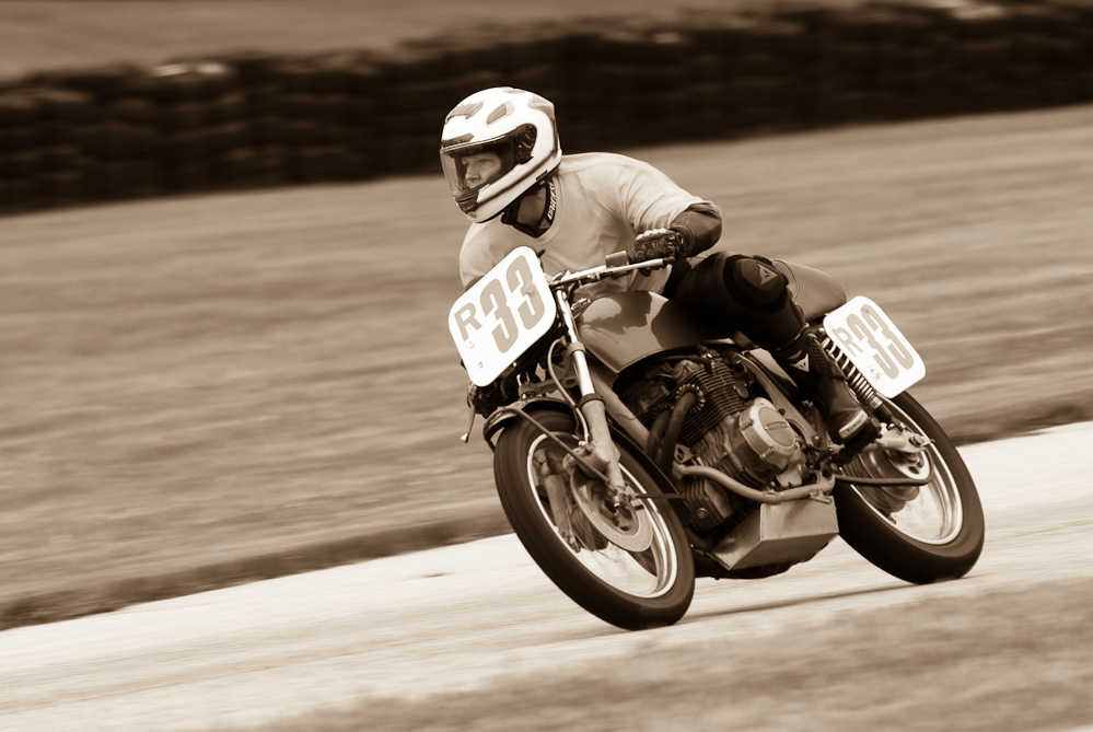 Rebecca Berneck Honda No R33 in turn 7, Road America, Elkhart Lake, WI 