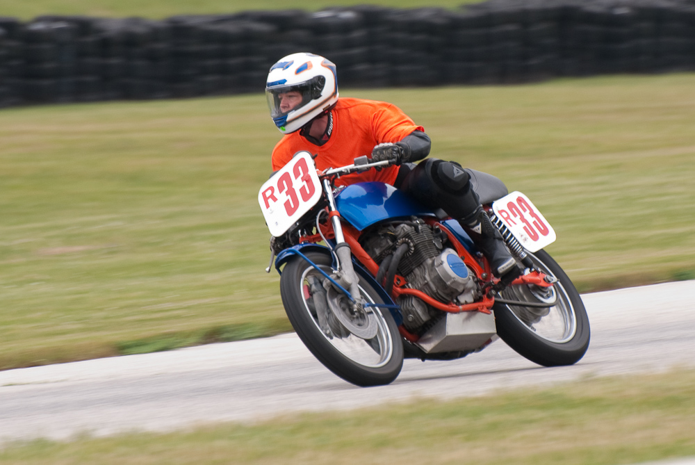 Rebecca Berneck Honda No R33 in turn 7, Road America, Elkhart Lake, WI 