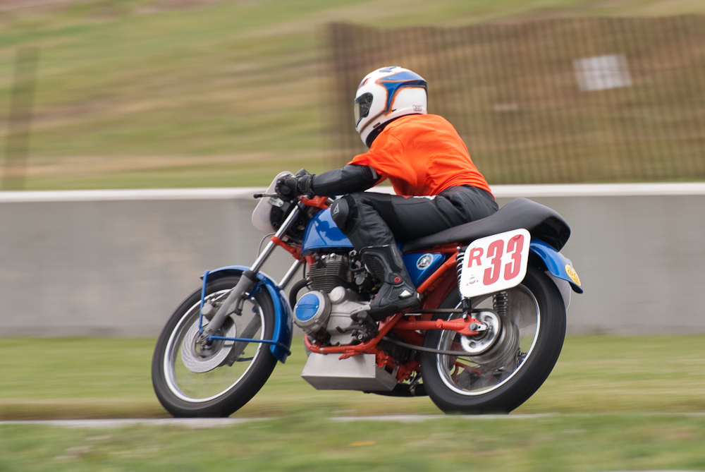 Rebecca Berneck Honda No R33 in turn 7, Road America, Elkhart Lake, WI 