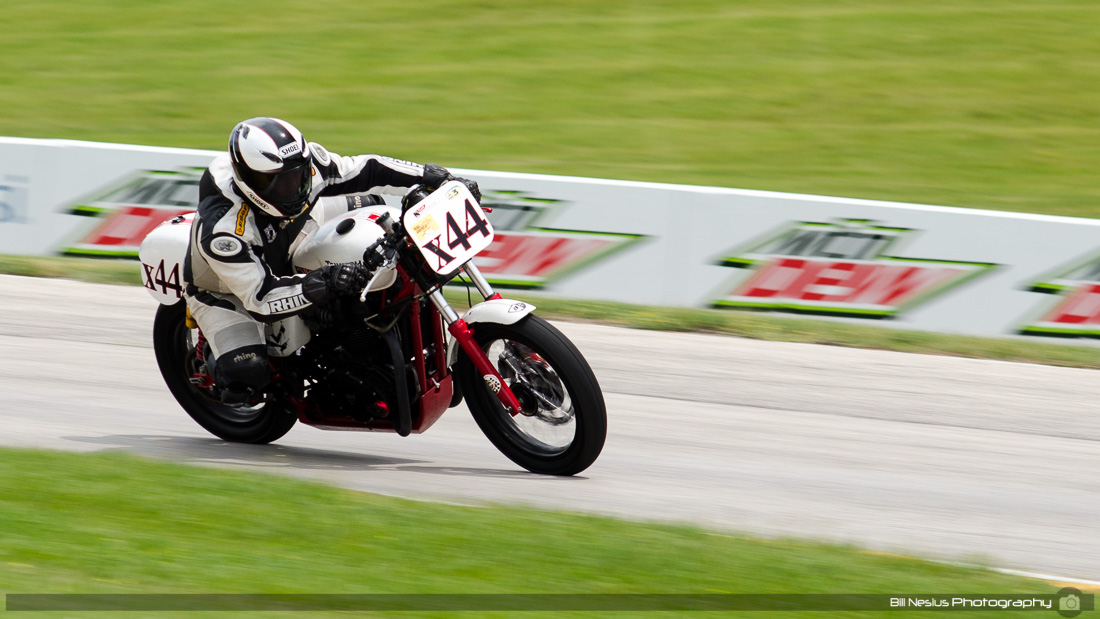 Triumph #x44 at Road America, Elkhart Lake, WI in turn 7  / DSC_7924