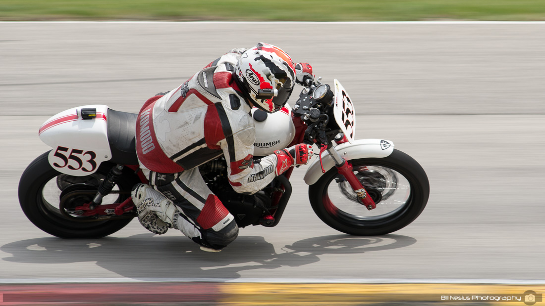 2006 Triumph #553 ridden by Paul Canale at Road America, Elkhart Lake, WI in turn 7 / DSC_7963