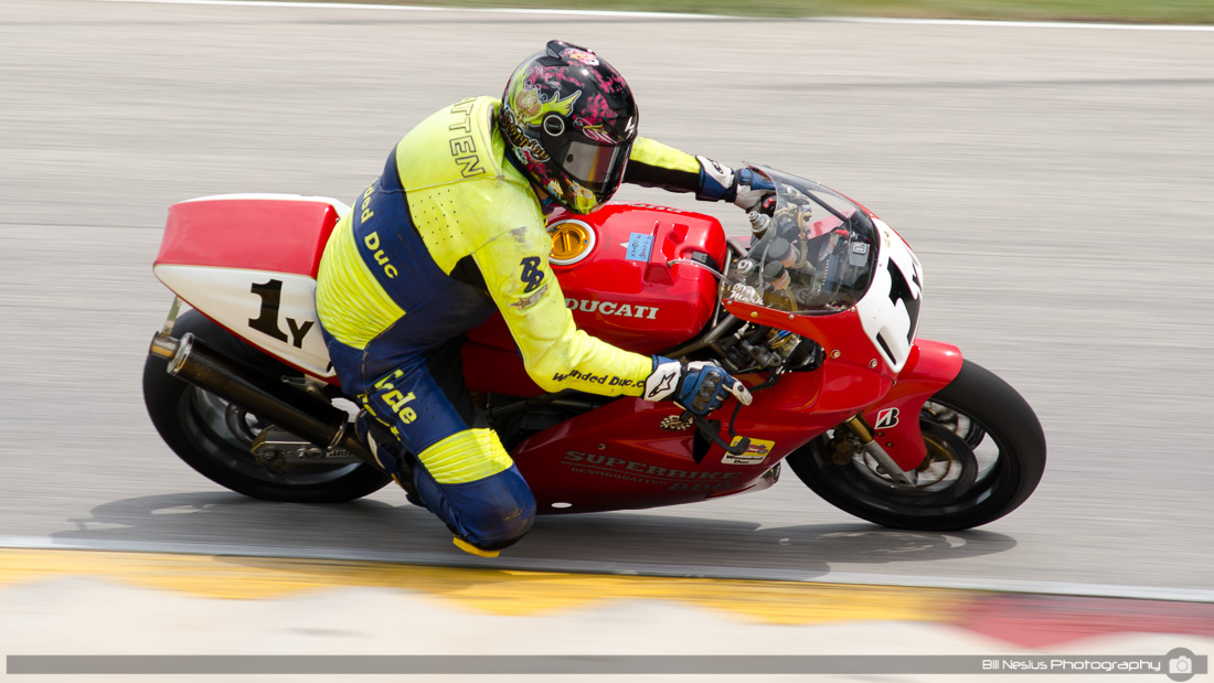Ducati 888 #1y at Road America, Elkhart Lake, WI Turn 7 / DSC_7990
