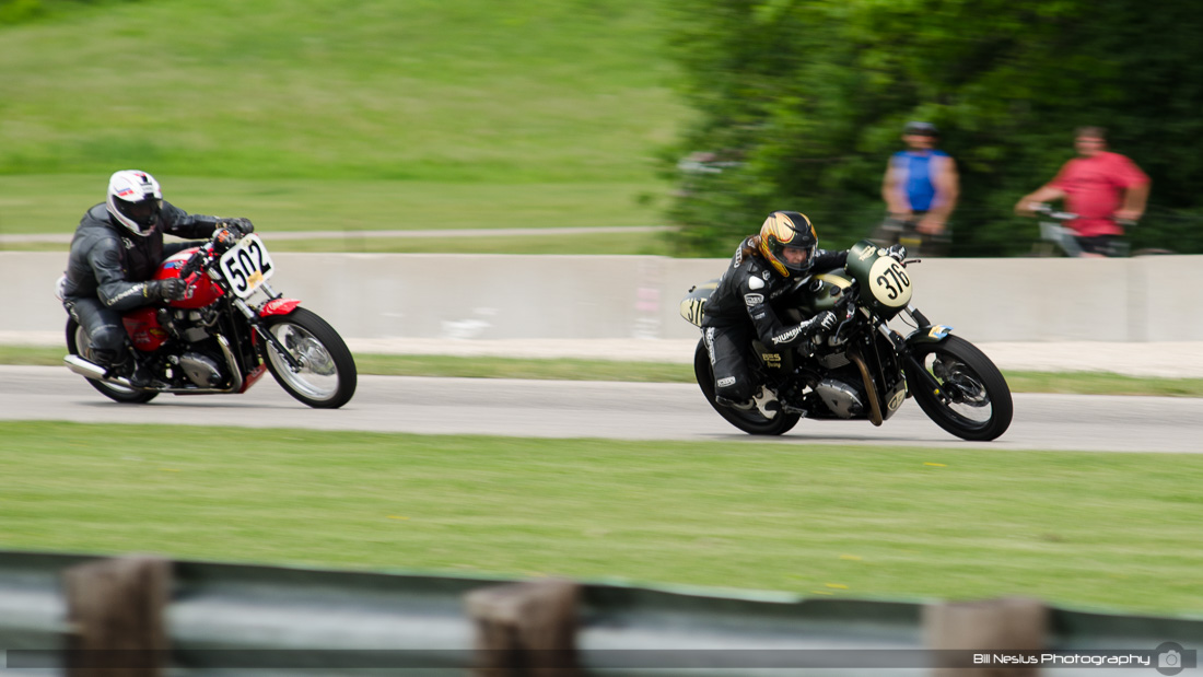 Triumph #376 ridden by Sarah Lahalih at Road America, Elkhart Lake, 
WI Turn 9 / DSC_8446