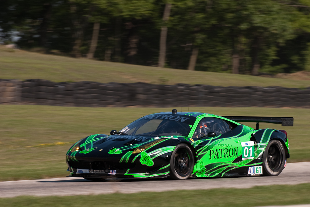 Extreme Speed Motorsports Ferrari F458 Italia, Car No 1 in turn 7, Road America, Elkhart Lake WI  ~  DSC_1477