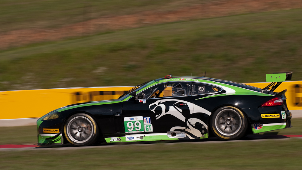 Jaguar RSR Jaguar XKR Car No 99 in turn 7, Road America, Elkhart Lake WI  ~  DSC_1507