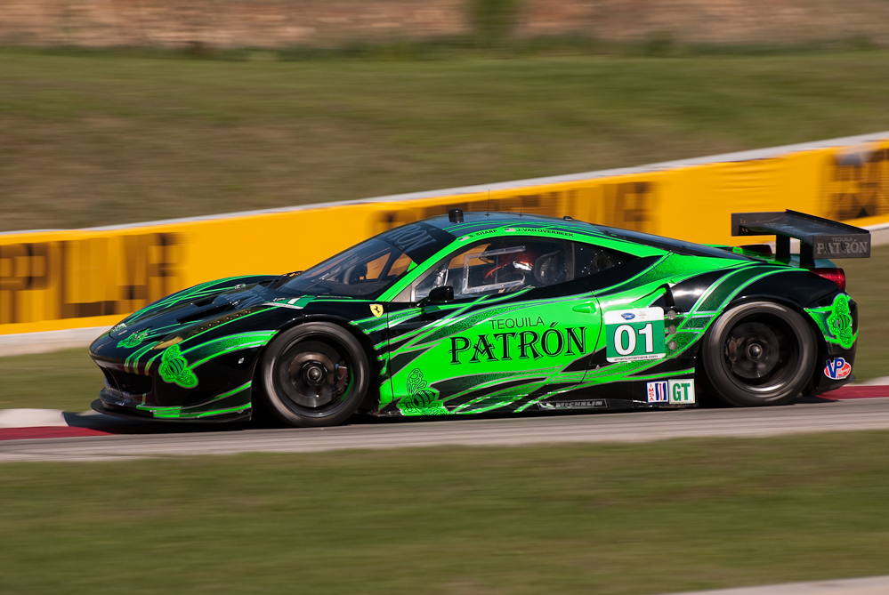 Extreme Speed Motorsports Ferrari F458 Italia, Car No 1 in turn 7, Road America, Elkhart Lake WI  ~  DSC_1563