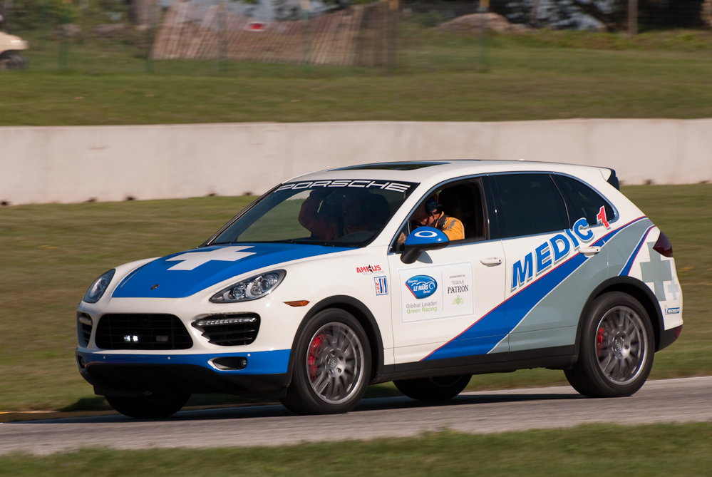 Medic car in turn 7, Road America, Elkhart Lake WI  ~  DSC_1598