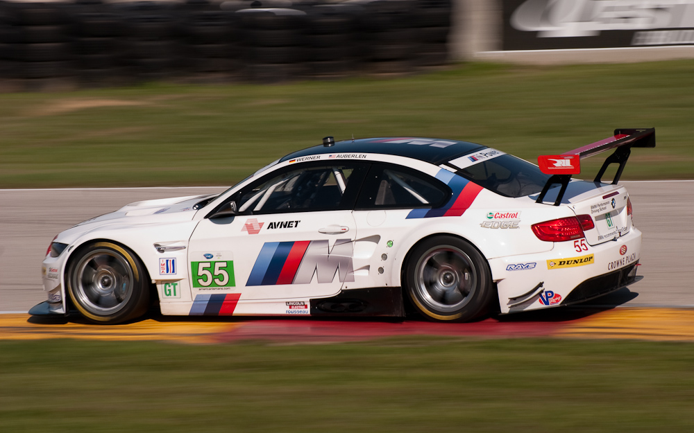 BMW Team RLL BMW E92 M3, Car No 55, in turn 7, Road America, Elkhart Lake WI  ~  DSC_1634