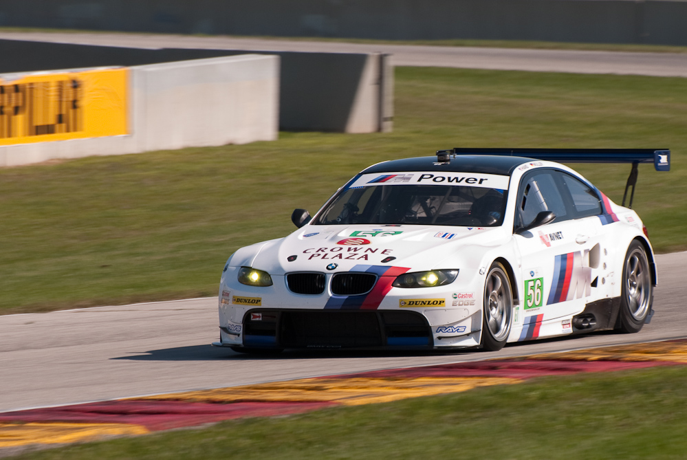 BMW Team RLL BMW E92 M3, Car No 56, in turn 7, Road America, Elkhart Lake WI  ~  DSC_1717