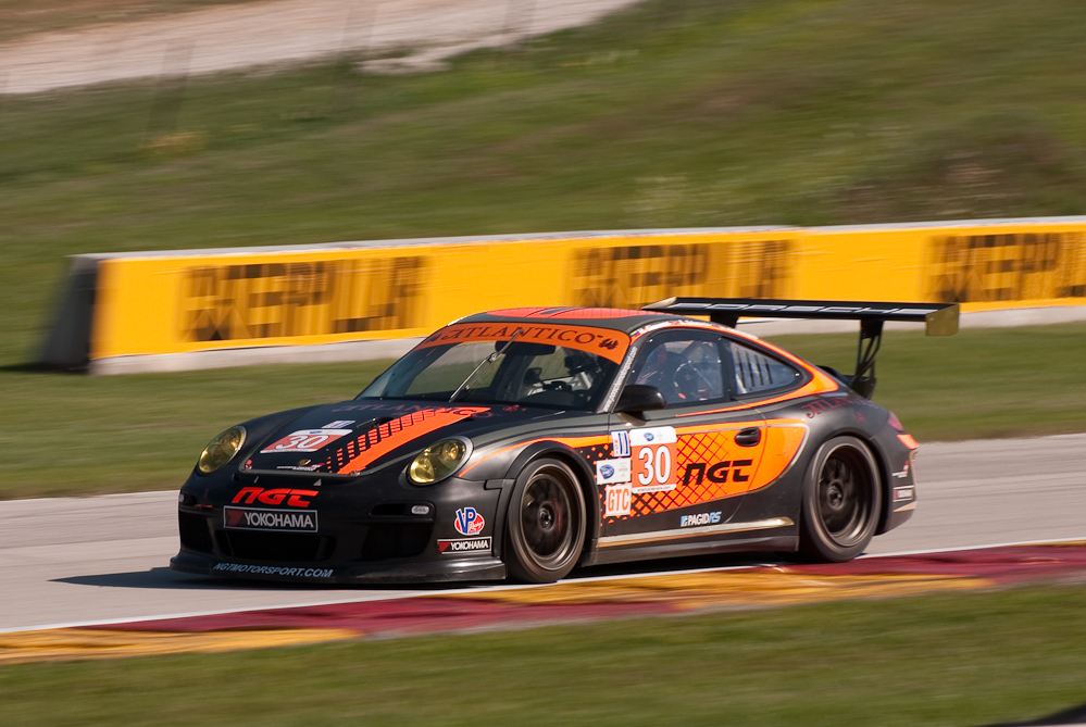 NGT Motosports 911 GT3 Cup, Car No 30 in turn 7, Road America, Elkhart Lake WI  ~  DSC_1782