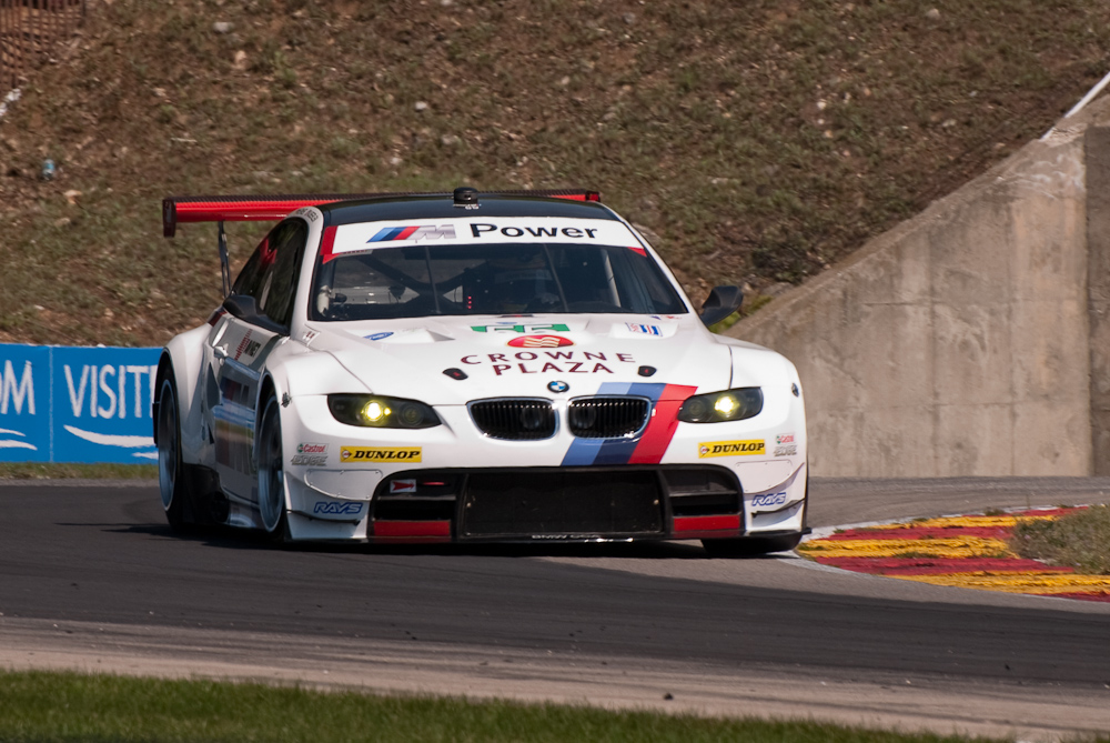 BMW Team RLL BMW E92 M3, Car No 55, in turn 6, Road America, Elkhart Lake WI  ~  DSC_2300