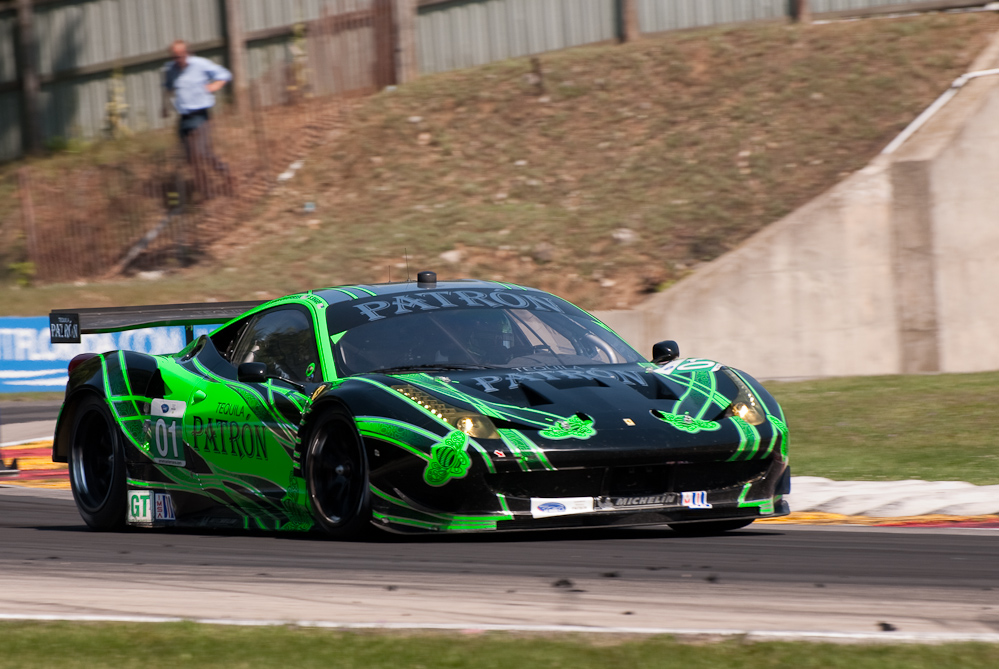 Extreme Speed Motorsports Ferrari F458 Italia, Car No 1 in turn 6, Road America, Elkhart Lake WI  ~  DSC_2348