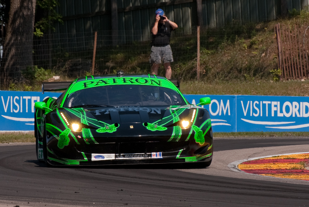 Extreme Speed Motorsports Ferrari F458 Italia, Car No 2 in turn 6, Road America, Elkhart Lake WI  ~  DSC_2356