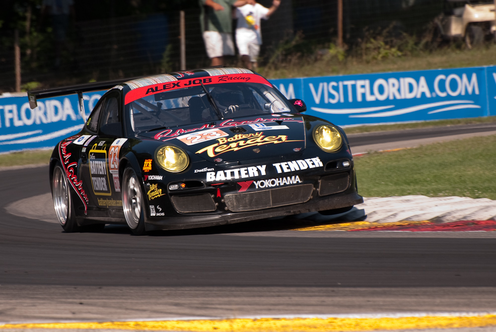 JDX RACING Porsche 911 GT3 Cup, Car No 23 in turn 6, Road America, Elkhart Lake WI  ~  DSC_2595