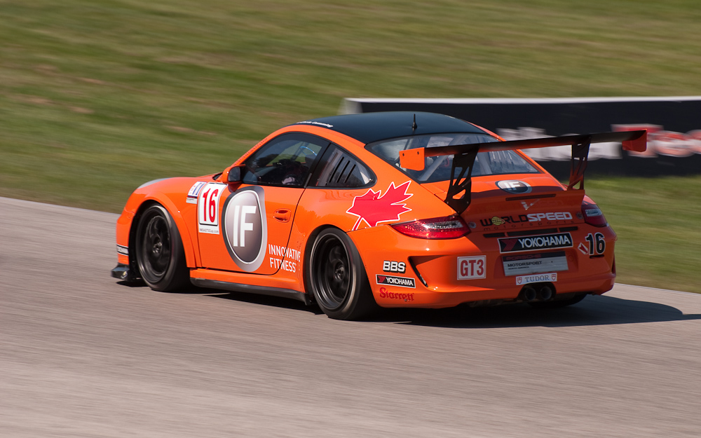 World Speed Motorsports Porsche 911 GT3 Cup, Car No 16 in turn 9, Road America, Elkhart Lake WI  ~  DSC_2086
