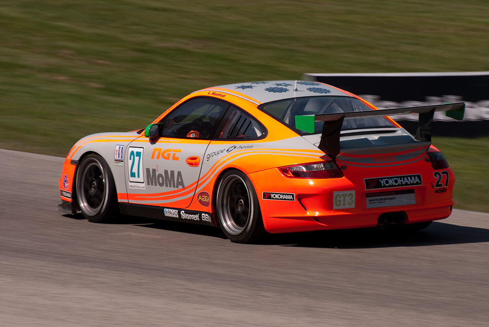 NGT Motorsport Porsche 911 GT3 Cup, Car No 27 in turn 9, Road America, Elkhart Lake WI  ~  DSC_2141