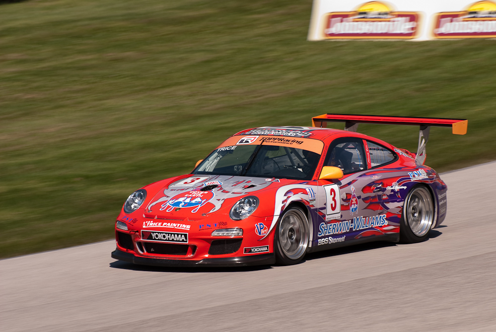 Topp Racing Porsche 911 GT3 Cup, Car No 3 in turn 9, Road America, Elkhart Lake WI  ~  DSC_2158