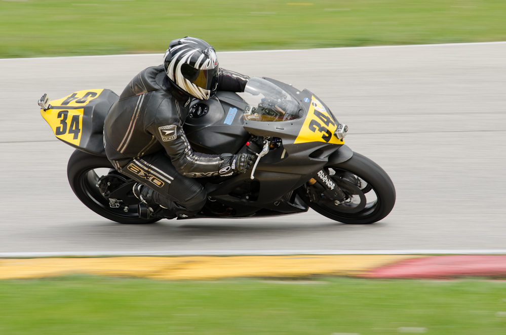 DSC_2332 / Suzuki No 34 in turn 7 at Road America, Elkhart Lake, WI