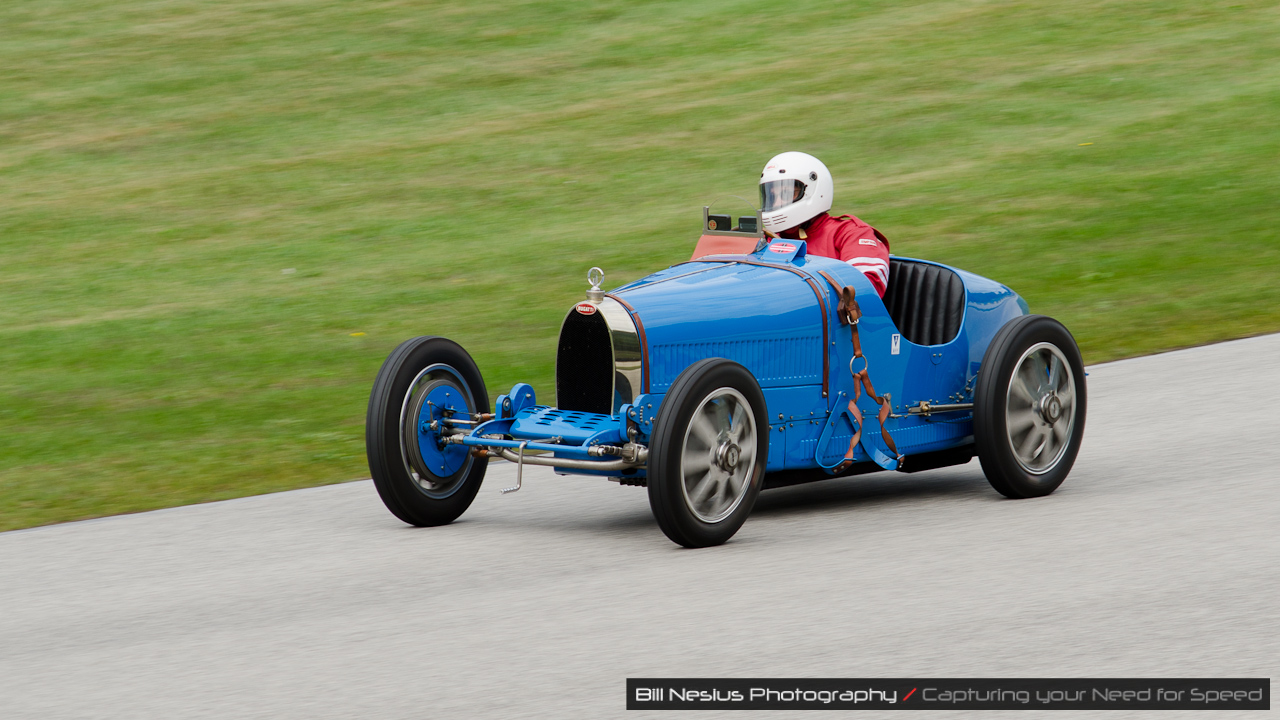 1926 Bugatti Type 37A turn 9. Road America, Elkhart Lake. / DSC_3250