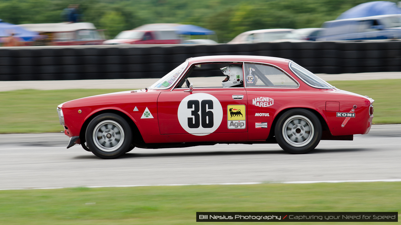 1969 Alfa Romeo GTV in turn 8 Road America, Elkhart Lake, WI / DSC_3387