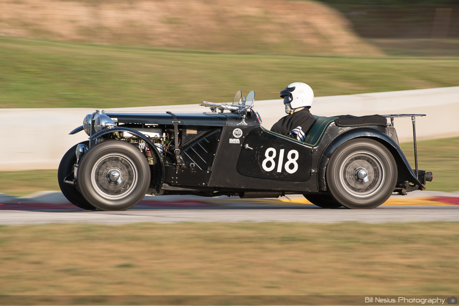MG No. 818 at Road America, Elkhart Lake, WI Turn 7 ~ DSC_6040