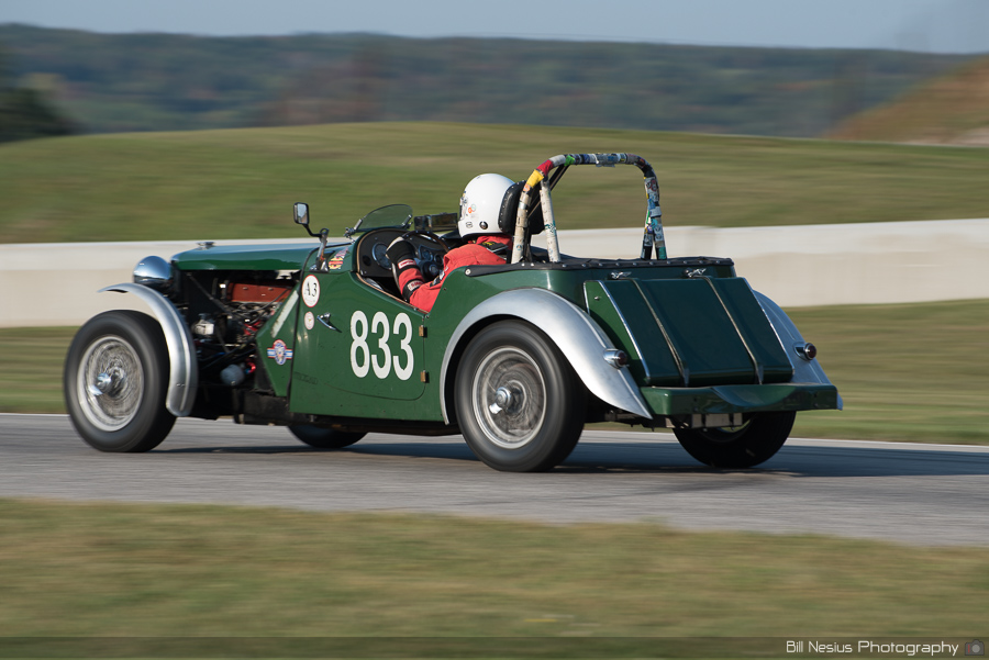 MG No. 833 at Road America, Elkhart Lake, WI Turn 7 ~ DSC_6053