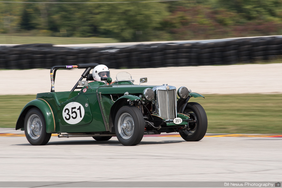 MG No. 351 at Road America, Elkhart Lake, WI Turn 14 ~ DSC_8773