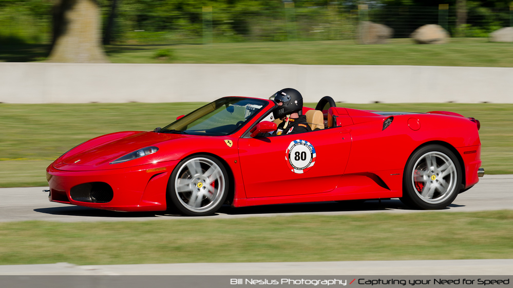 Ferrari 430 at Road America, Elkhart Lake, WI, turn 7 / DSC_0996