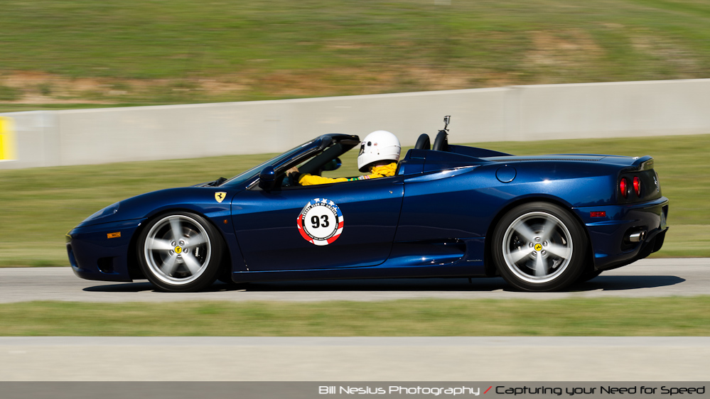 Ferrari 430 at Road America, Elkhart Lake, WI, turn 7 / DSC_1003
