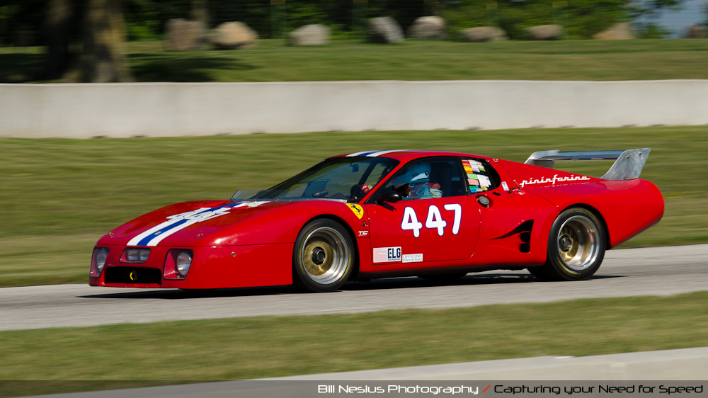 Ferrari 512 at Road America, Elkhart Lake, WI, turn 7 / DSC_1548
