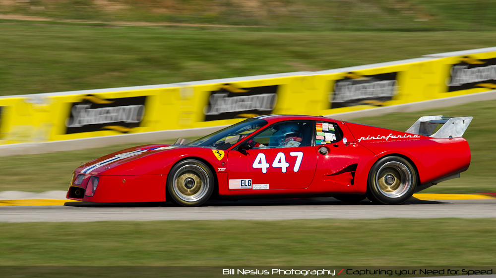 Ferrari 512 at Road America, Elkhart Lake, WI, turn 7 / DSC_1575