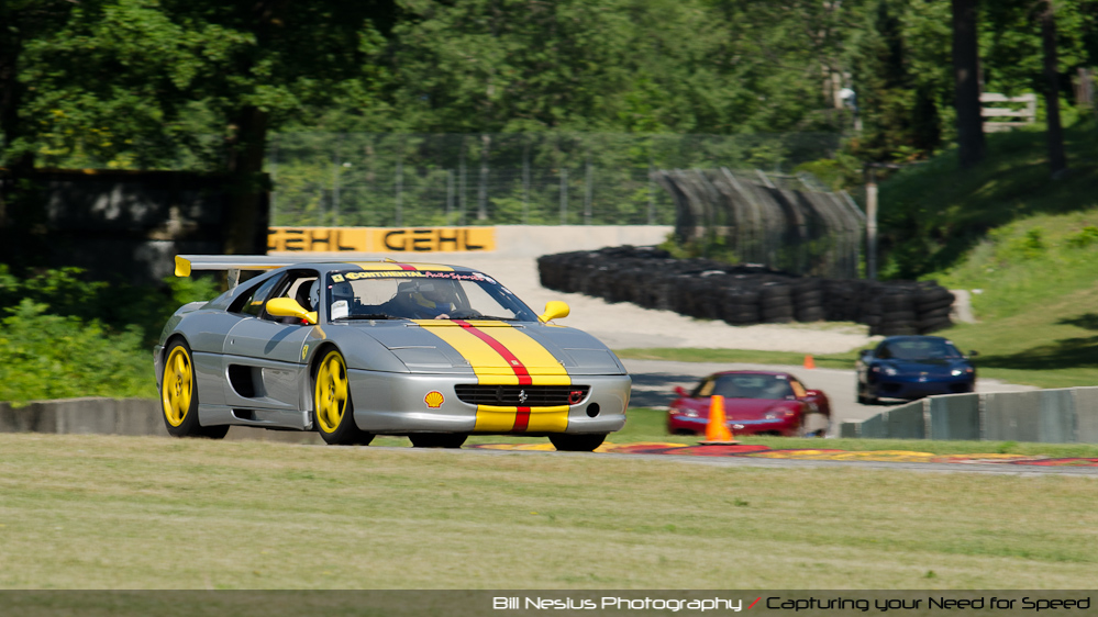 Ferrari 355 at Road America, Elkhart Lake, WI, turn 13 / DSC_1751