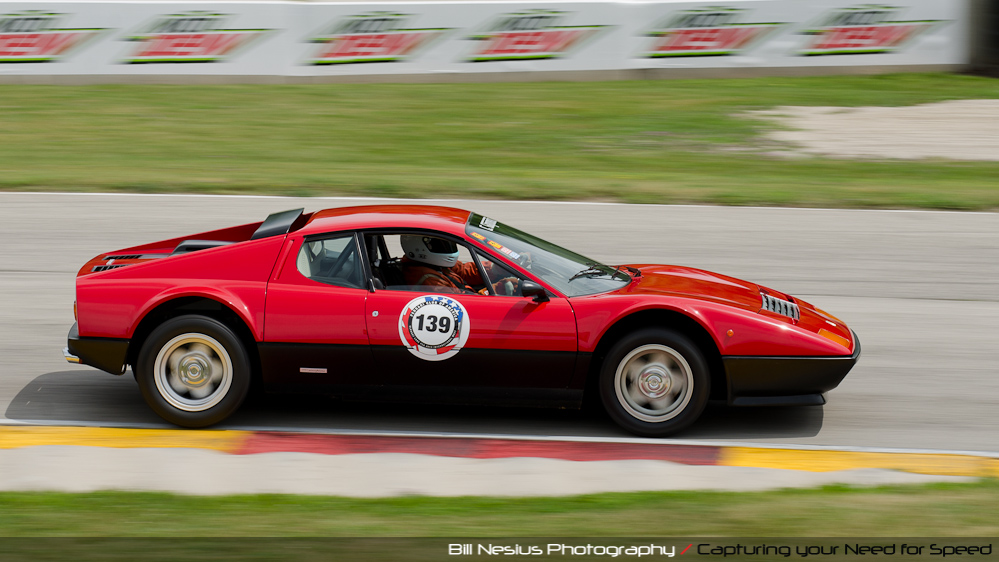 Ferrari 512BB at Road America, Elkhart Lake, WI, turn 7 / DSC_2315