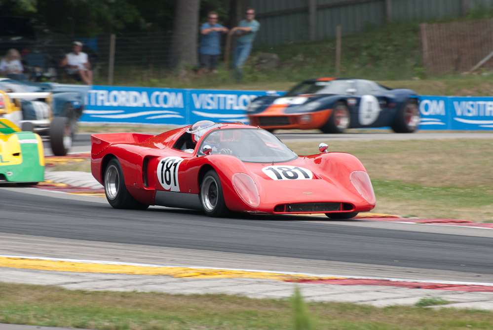 Gray Gregory driving a 1970 Chevron B16 in turn 6 Road America, Elkhart Lake, WI  ~  DSC_0867