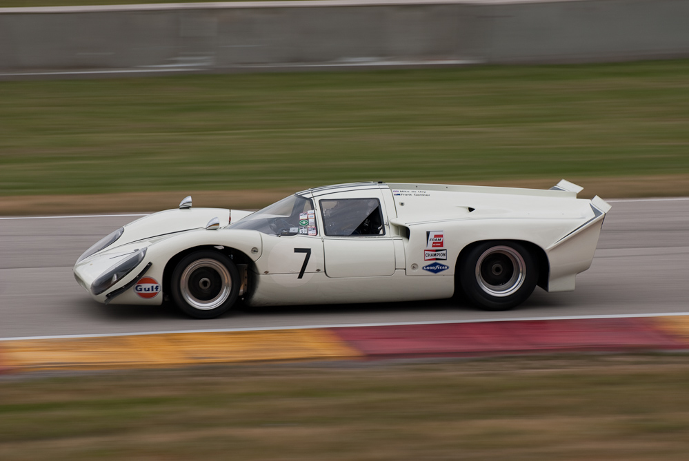 David Ritter driving a 1969 Lola T70 MKIIIB in turn 7 Road America, Elkhart Lake, WI  ~  DSC_9983